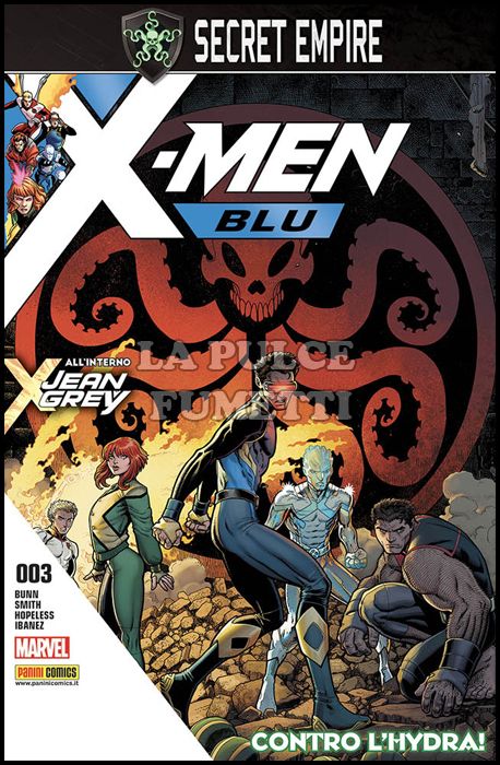 NUOVISSIMI X-MEN # 54 - X-MEN BLU 3 - SECRET EMPIRE